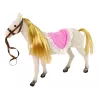 LEAN TOYS Princess Doll su Baltu Poniu Figūrėlėmis ir Aksesuarais