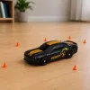 LEAN TOYS RC Drift Sports Car 1:43 4WD keičiamu kėbulu, juoda