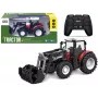 LEAN TOYS Red Remote Controlled Tractor 2.4G Moving Bucket 1:24
