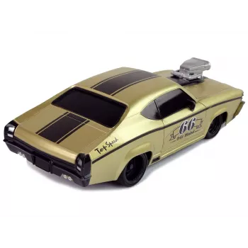 LEAN TOYS valdomas sportinis automobilis Classic 1:20 Gold Pilot