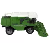 LEAN TOYS nuotoliniu valdymu žemės ūkio kombainas R/C su šviesomis, žalias