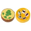 Valdomas chameleonas LEAN TOYS su žalia šviesa, 28 cm