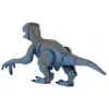LEAN TOYS nuotolinio valdymo dinozauras Velociraptor su garsu ir riaumojimu, mėlynas