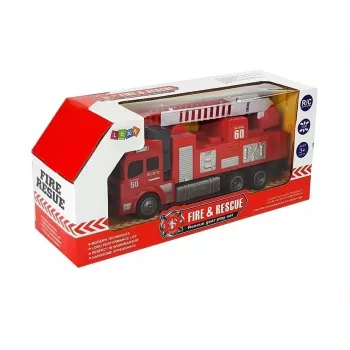LEAN TOYS nuotolinio valdymo gaisrinis automobilis R/C