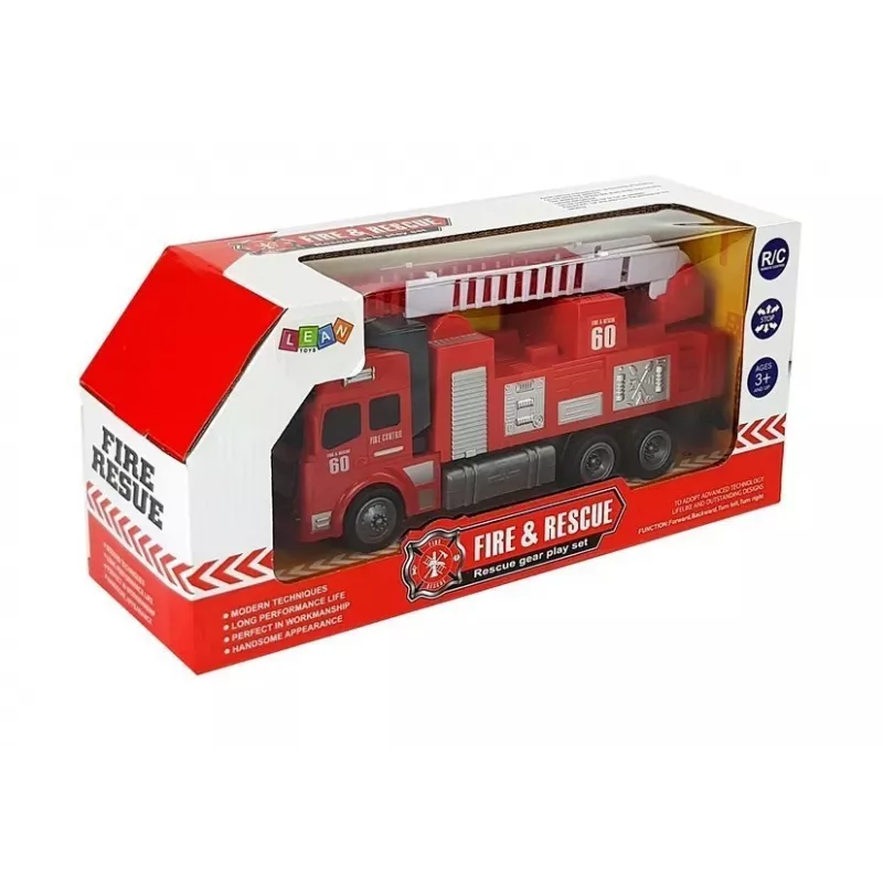 LEAN TOYS nuotolinio valdymo gaisrinis automobilis R/C