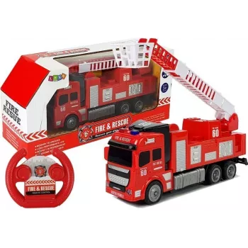 LEAN TOYS nuotolinio valdymo gaisrinis automobilis R/C