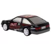 LEAN TOYS nuotoliniu valdymu sportinis automobilis R/C 1:24 juodas su keičiamais ratais