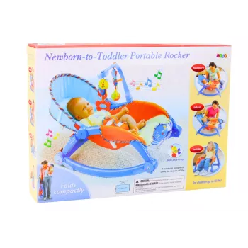 LEAN TOYS Sūpynės kūdikiams ir mažiems vaikams Spalvingos
