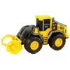 LEAN TOYS Statybinių mašinų rinkinys 3 geltoni modeliai