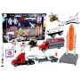 LEAN TOYS Figūrų rinkinys Space Truck Rocket 15 vnt.