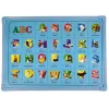 LEAN TOYS Magnastix magnetinių blokelių rinkinys 560 + lenta