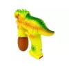 LEAN TOYS Muilo burbulai Dinozauras skystis burbulams kiaušinis geltonas