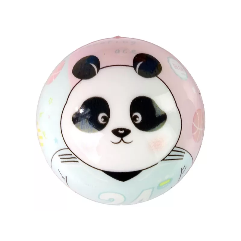 LEAN TOYS Soft Ball Small Patterns Colors for Baby 7 cm skersmens