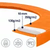 LEAN TOYS trampolino spyruoklių dangtelis 12ft LEAN SPORT BEST