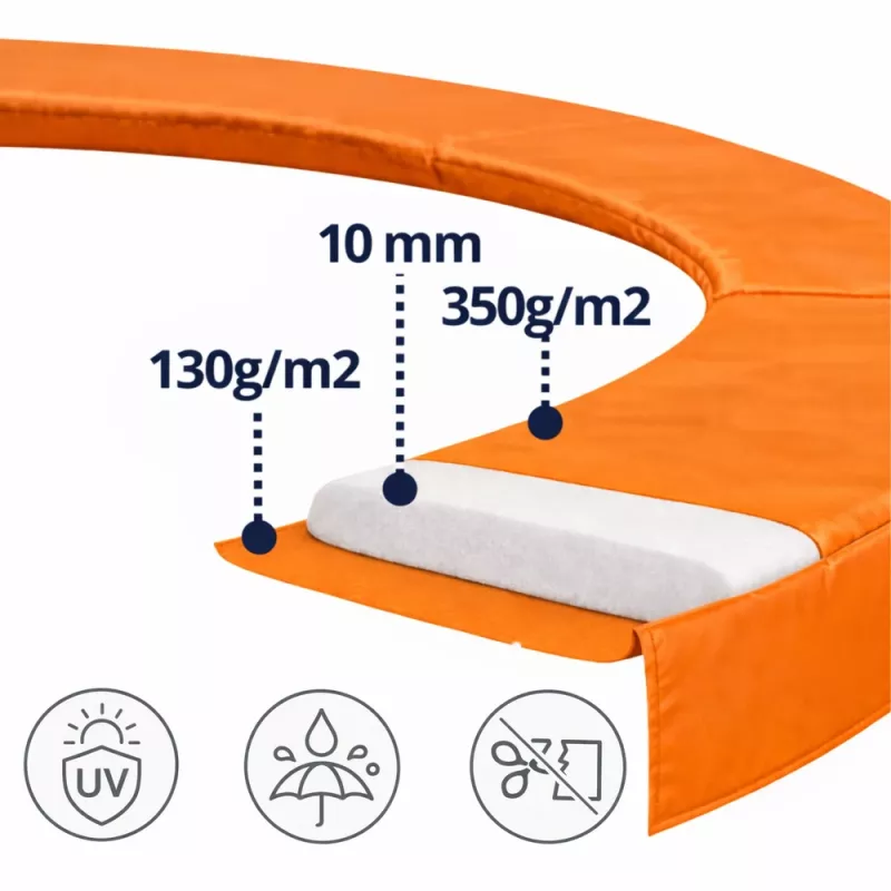 LEAN TOYS trampolino spyruoklių dangtelis 12ft LEAN SPORT BEST