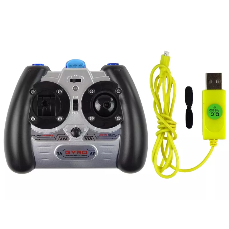 LEAN TOYS SYMA S107G RC malūnsparnis su nuotolinio valdymo pultu ir įkraunama baterija - mėlynas