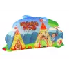 LEAN TOYS Tipi palapinė vaikams sodui (modelis 15246)