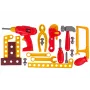 LEAN TOYS Tool Box Hammer Pliers Red