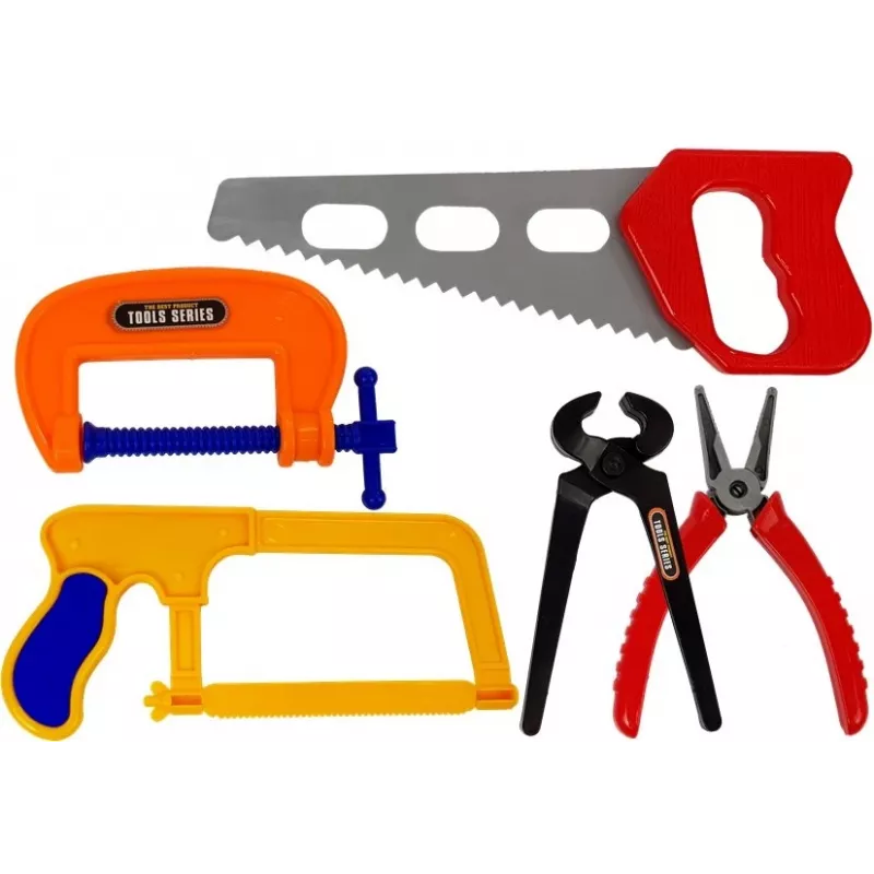 LEAN TOYS Įrankių rinkinys mažajam meistrui 37 dalių