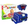 LEAN TOYS vaikiškas akordeonas mažiesiems muzikantams, mėlynas (Modelis 9423)
