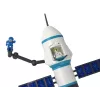 LEAN TOYS Žaislinis kosminės misijos raketų ir astronautų paleidimo rinkinys 15 elementų