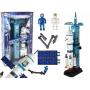 LEAN TOYS Žaislinis kosminės misijos raketų ir astronautų paleidimo rinkinys 15 elementų