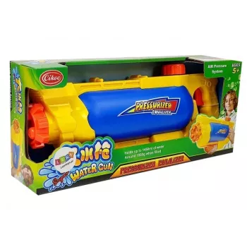 LEAN TOYS vandens pistoletas 1450 ml geltonai mėlynas