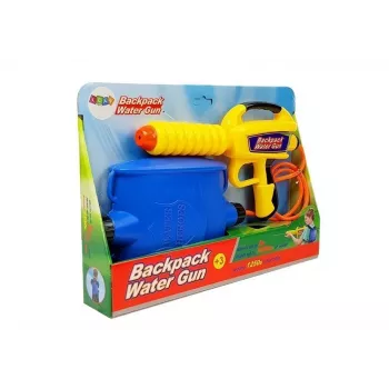 LEAN TOYS Vandens pistoletas su 1080 ml rezervuaru Geltona-Mėlyna