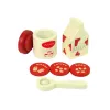 LEAN TOYS Wooden Coffee Maker Accessories Kitchen Kids