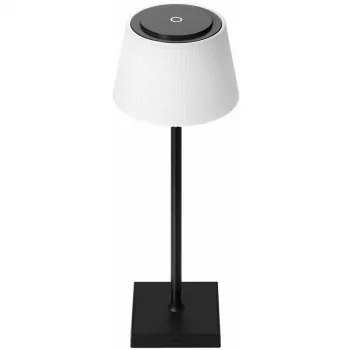Avide LED stalinė lempa juoda USB 4W 3 žingsnių spalvinė temperatūra