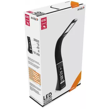 Avide LED stalinė lempa su kalendoriumi Business Calendar Black 6W