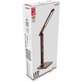 Avide LED stalinis šviestuvas su kalendoriumi, rudas, 6W, 350lm