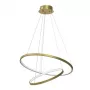 Ronday pakabinamas LED šviestuvas, 60 cm, 51W, auksinis