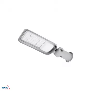 LED gatvių šviestuvas JAZMIN 70W 4000K 9100LM IP65 šviesiai pilkas