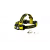 Ledlenser iH9R įkraunamas LED žibintuvėlis ant galvos, juodas/geltonas, 600 lm, IP54