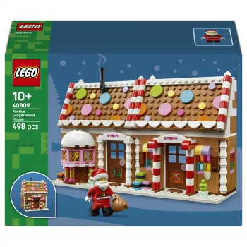 LEGO 40809 Sezoninis Kalėdinis Meduolinis Namas (136 detalių, nuo 7 metų) | Kur.lt