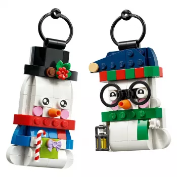 LEGO 40812 Kalėdinis sniego senių dekoratyvinis konstruktorius (153 detalės)