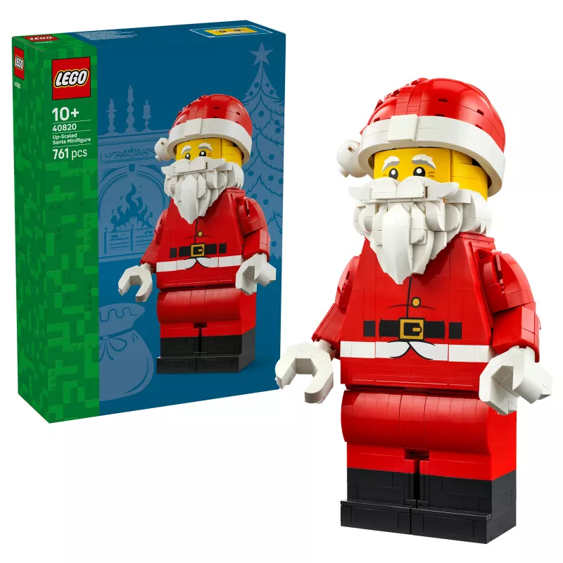 LEGO 40820 Sezoninė didelė Kalėdų Senelio minifigūrėlė