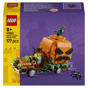 LEGO 40822 Molūginis pikapas – statybos rinkinys, 200 detalių, kaliausės minifigūrėlė, Helovino dekoras | Kur.lt