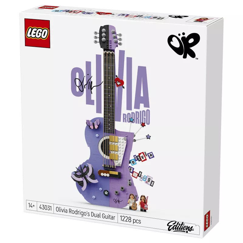 LEGO 43031 Bricks Editions Music Olivia Rodrigo dvi gitaros komplektas | Kur.lt
