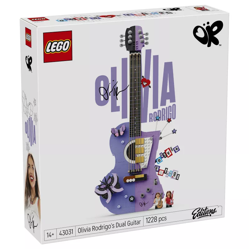 LEGO 43031 Bricks Editions Music Olivia Rodrigo dvi gitaros komplektas | Kur.lt