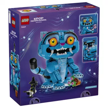 LEGO 72537 KPop Demon Hunters Derpy Tiger ir Sussie Bird statybos rinkinys