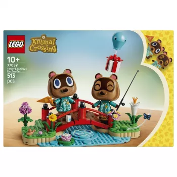 LEGO Animal Crossing Timmy ir Tommy Linksmų Dienų Rinkinys 77059