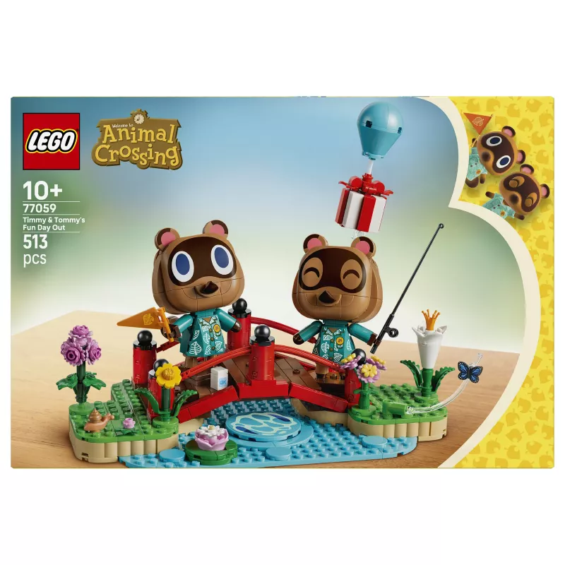 LEGO Animal Crossing Timmy ir Tommy Linksmų Dienų Rinkinys 77059