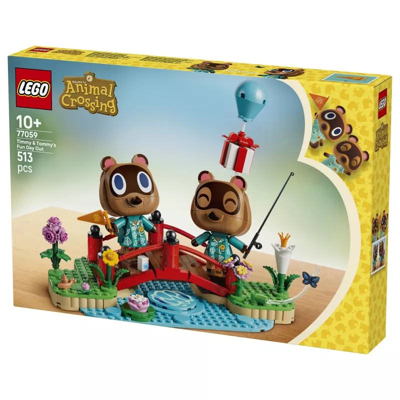 LEGO Animal Crossing Timmy ir Tommy Linksmų Dienų Rinkinys 77059