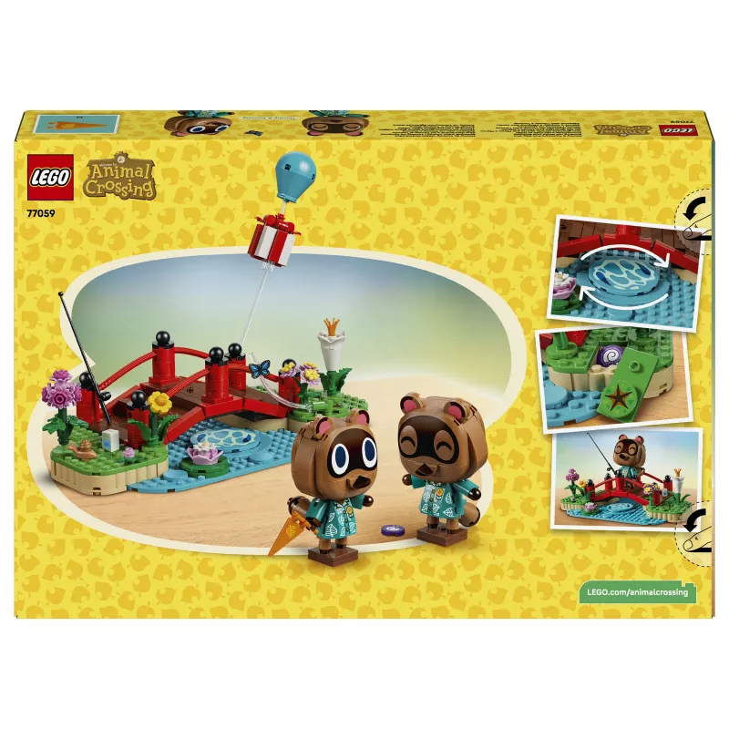 LEGO Animal Crossing Timmy ir Tommy Linksmų Dienų Rinkinys 77059