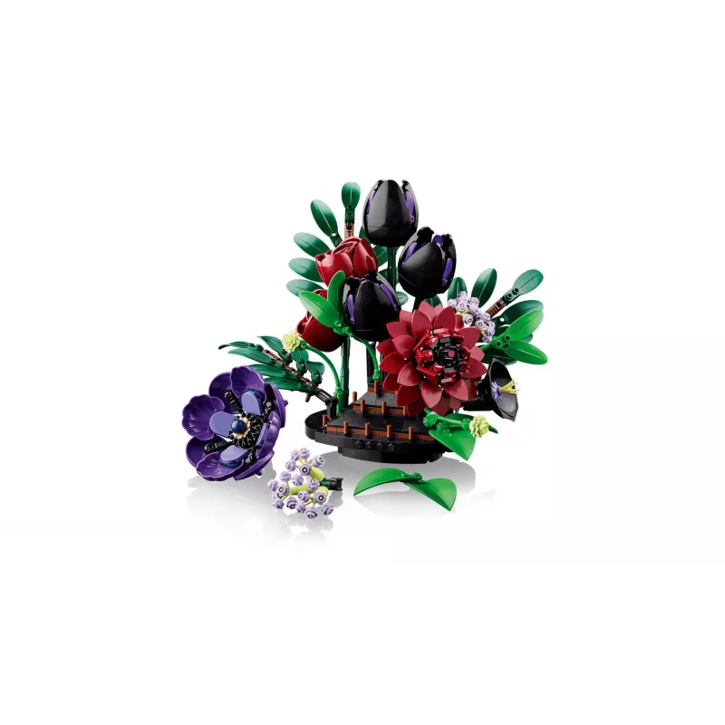 LEGO BOTANICALS 11513 Tamsus gėlių kompozicijos rinkinys