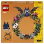 LEGO Bricks Iconic 40825 Kalėdinis vainikas su Helovino motyvais (173 dalys, nuo 8 metų)