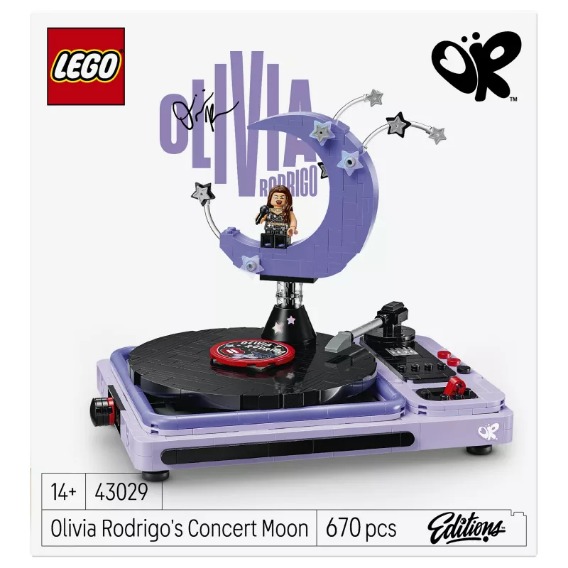 LEGO Disney Olivia Rodrigo koncerto mėnulis 43029 konstruktorius (174 dalys, nuo 6 metų)