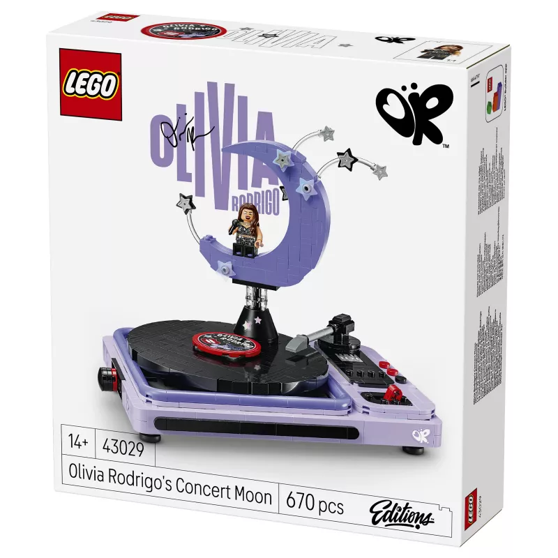 LEGO Disney Olivia Rodrigo koncerto mėnulis 43029 konstruktorius (174 dalys, nuo 6 metų)